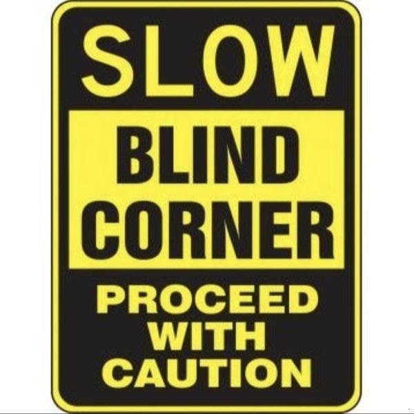 Accuform SURFACE DRIVING CONDITIONS SIGN FRW478HP FRW478HP - main